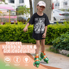 Apollo Funsport - Apollo Kids My 1st Skates - verstellbare Rollschuhe (Größe 26–30) für Kinder - Grün