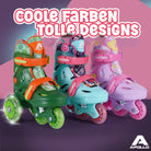 Apollo Funsport - Apollo Kids My 1st Skates - verstellbare Rollschuhe (Größe 26–30) für Kinder - Mint