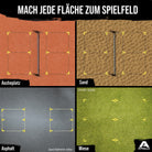 Apollo Funsport - Apollo Court Marker Set – All-in-One Bodenmarkierungsset für Präzision und Vielseitigkeit -