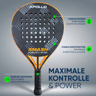 Apollo Funsport - Padelschläger / Padel Rackets - 3K Smash - Orange