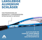 Apollo - Speed Badminton Set - inkl. Tasche, 2x Schläger, Bälle - Blau