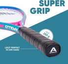 Apollo - Speed Badminton Set - inkl. Tasche, 2x Schläger, Bälle - Blau Pink