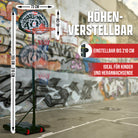 Apollo - Apollo Basketballkorb mit Ständer und Rollen - Graffiti