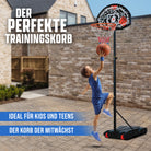 Apollo - Apollo Basketballkorb mit Ständer und Rollen - Graffiti