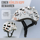 Apollo - Apollo Kinder Fahrradhelm, Helm für Kinder & Jugendliche, Multisport Helm - Fairytale