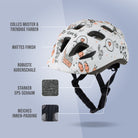 Apollo - Apollo Kinder Fahrradhelm, Helm für Kinder & Jugendliche, Multisport Helm - Fairytale