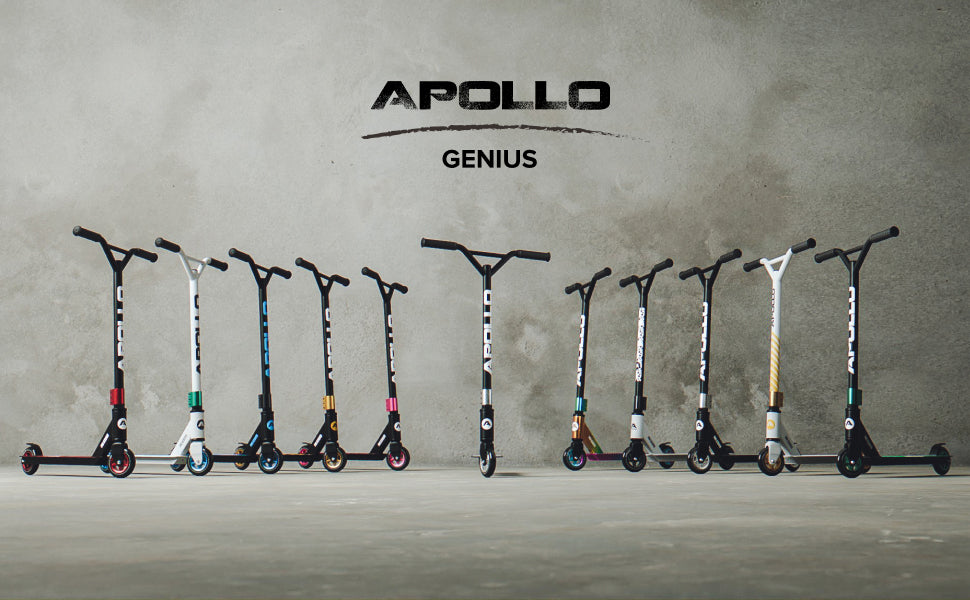 Apollo Stunt Scooter - Genius Pro - Hoogwaardige Stuntstep - Funstep Apollo Stunt Scooter - Genius Pro - Hoogwaardige Stuntstep - Funstep