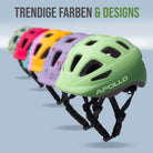 Apollo - Apollo Kinder Fahrradhelm, Helm für Kinder & Jugendliche, Multisport Helm - Green Fade
