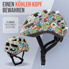 Apollo - Apollo Kinder Fahrradhelm, Helm für Kinder & Jugendliche, Multisport Helm - Monsta Mania