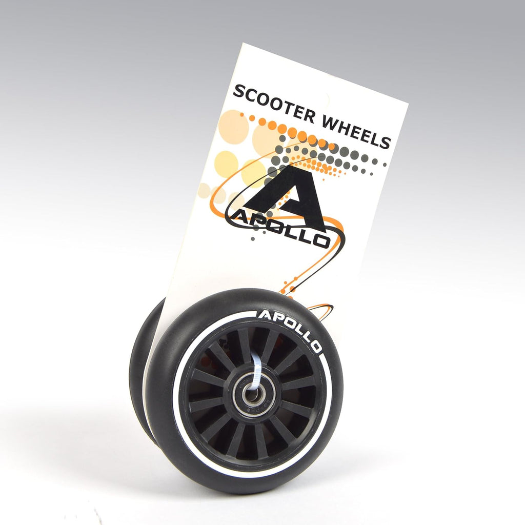 Apollo - Stunt Scooter 100mm ALU / PP Core Wheel Set - Schwarz - PP-Core