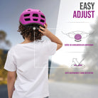Apollo - Apollo Kinder Fahrradhelm, Helm für Kinder & Jugendliche, Multisport Helm - Pink Fade