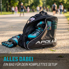 Apollo Funsport - Apollo Skate Bag 2026, Tasche für Inliner, Rollschuhe und Zubehör -