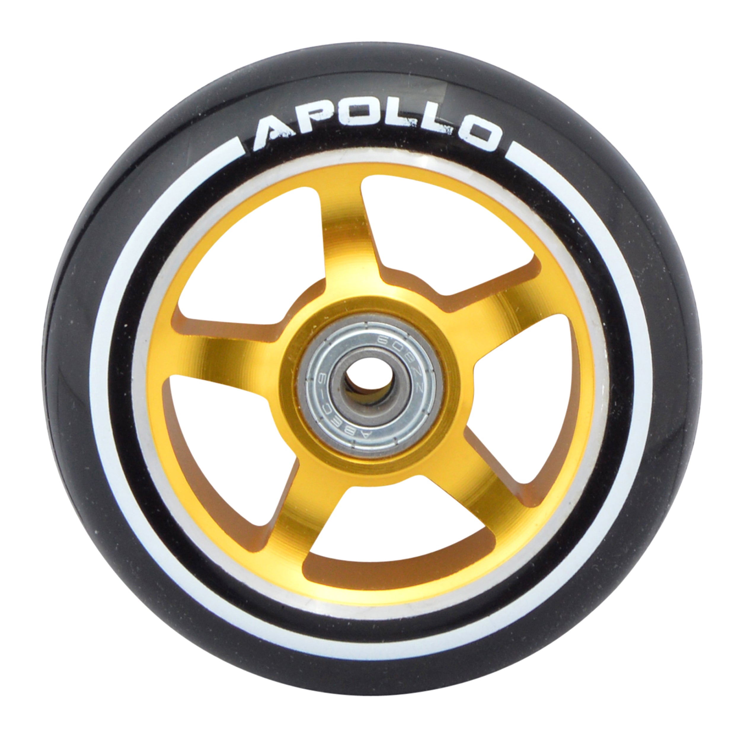 Apollo - Stunt Scooter 100mm ALU / PP Core Wheel Set - Gold - ALU Core