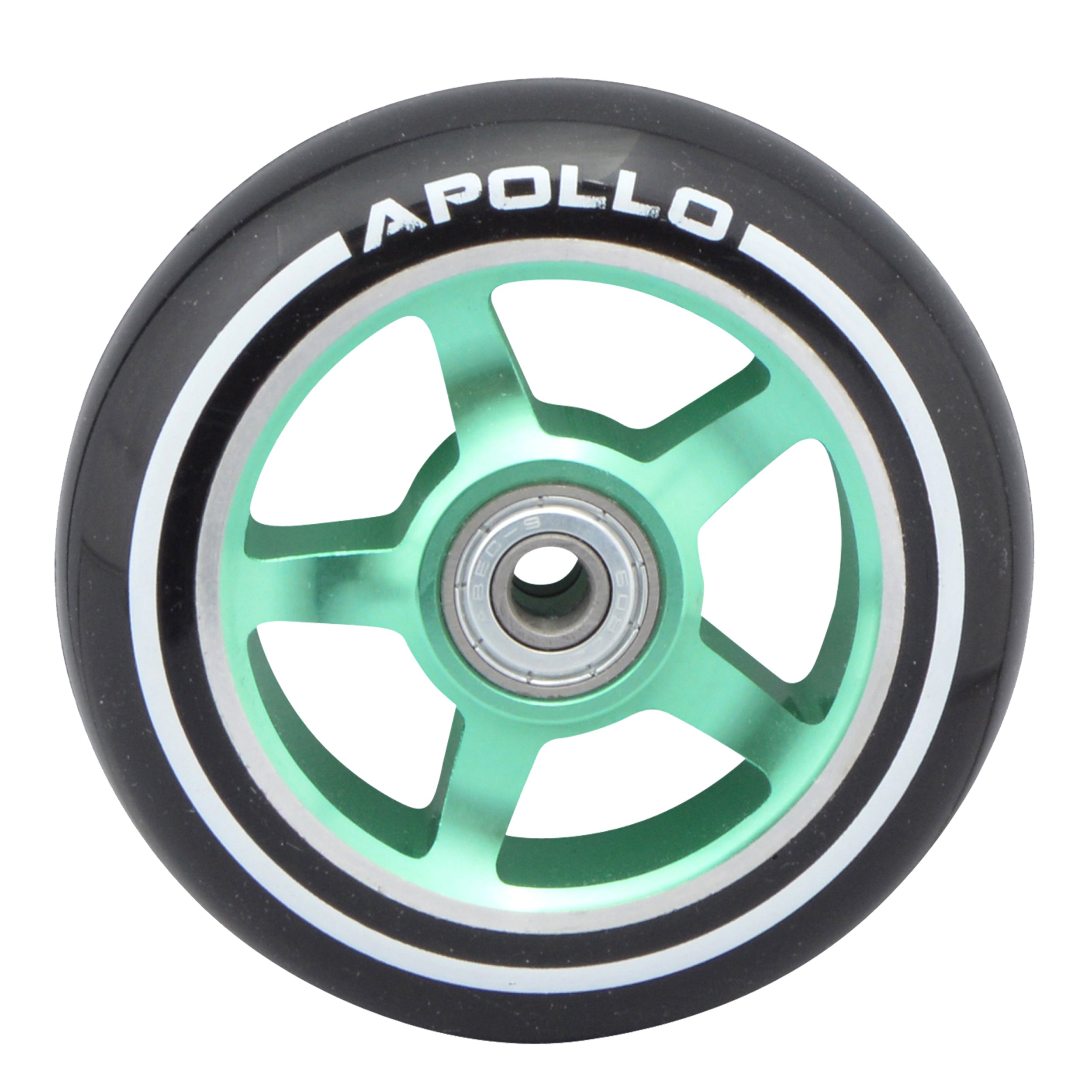 Apollo - Stunt Scooter 100mm ALU / PP Core Wheel Set - Grün - ALU Core
