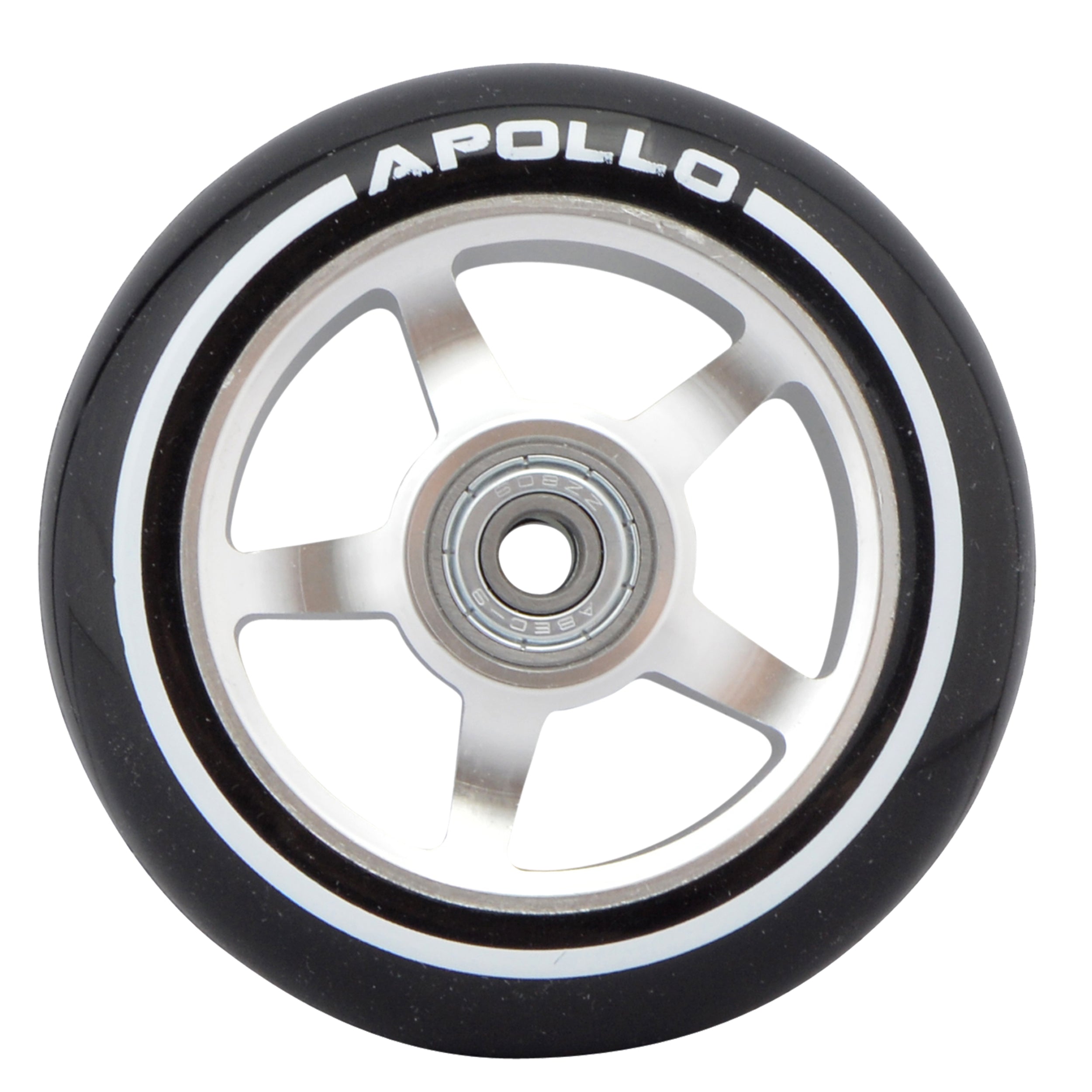 Apollo - Stunt Scooter 100mm ALU / PP Core Wheel Set - Silber - ALU Core