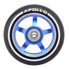 Apollo - Stunt Scooter 100mm ALU / PP Core Wheel Set - Blau - ALU Core