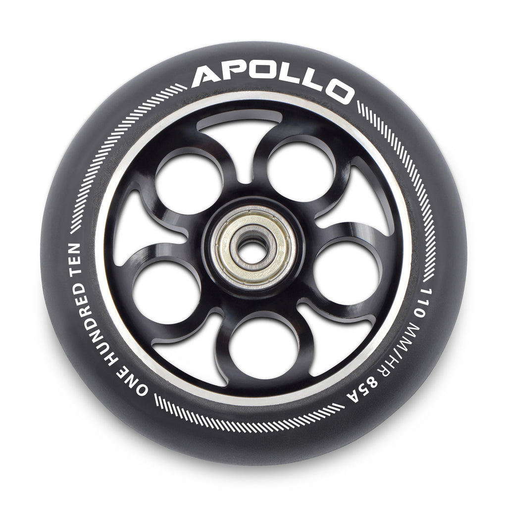 Apollo - Stunt Scooter 110mm ALU Core Wheel Set - Schwarz