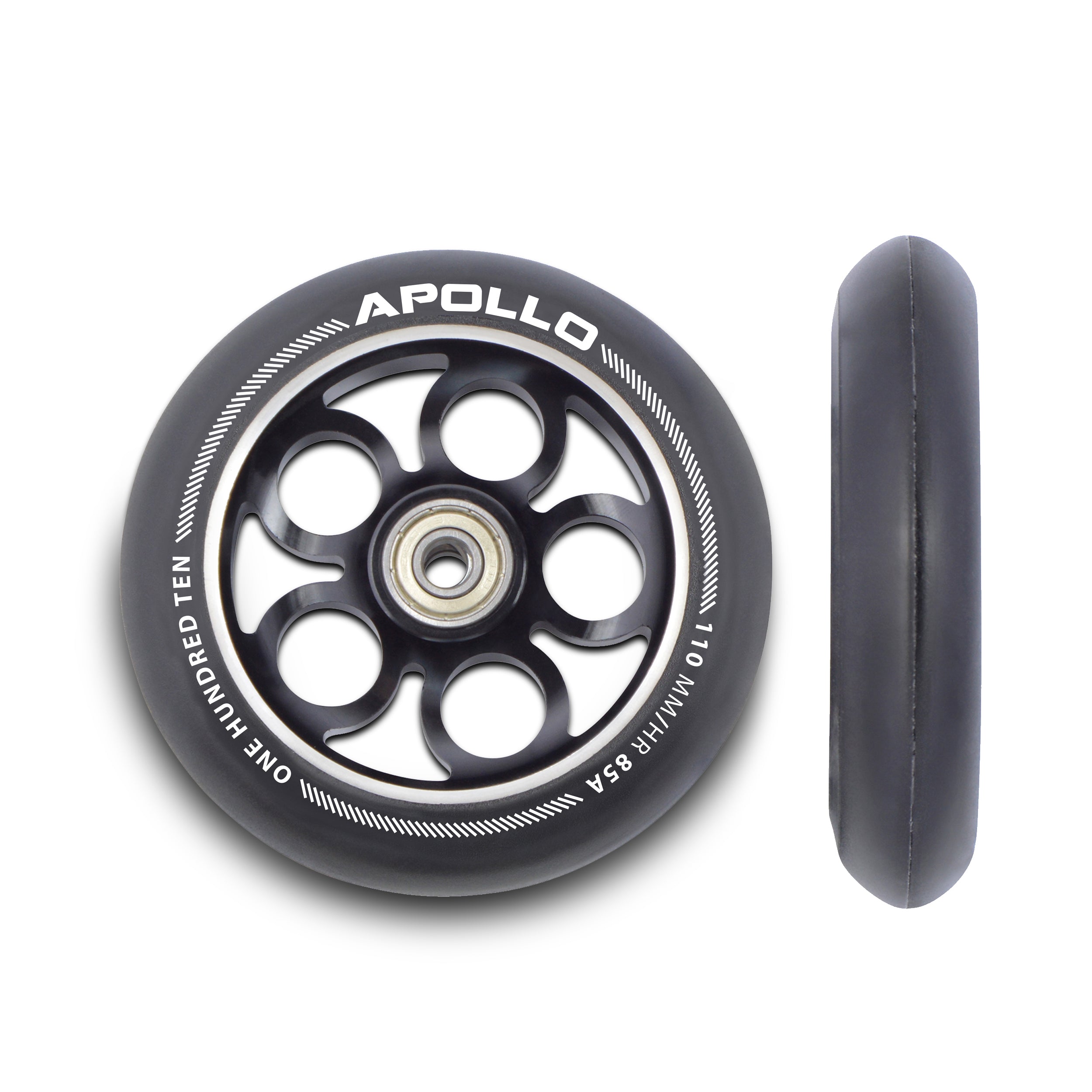 Apollo - Stunt Scooter 110mm ALU Core Wheel Set - Schwarz