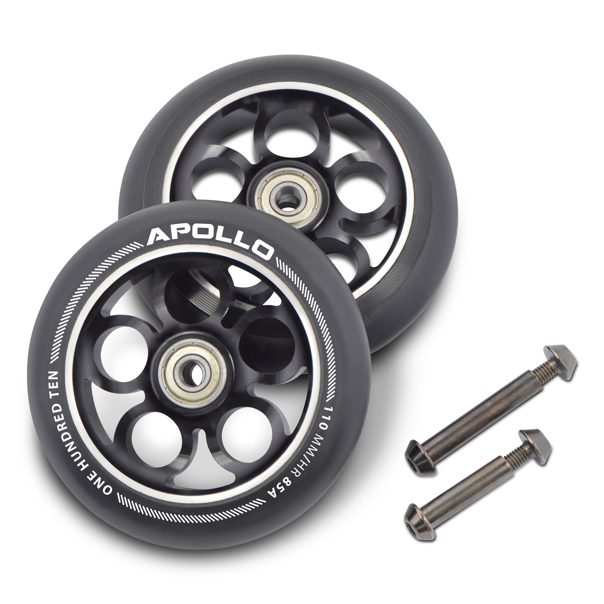 Apollo - Stunt Scooter 110mm ALU Core Wheel Set - Schwarz