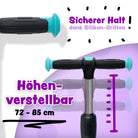 Apollo - Kinderscooter "KidsPro4" klappbarer LED Roller - Mint