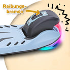 Apollo - Kinderscooter "KidsPro4" klappbarer LED Roller - Blau