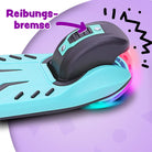 Apollo - Kinderscooter "KidsPro4" klappbarer LED Roller - Mint