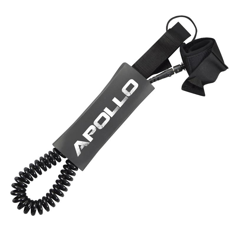 Apollo - SUP Leash - Coiled Leash fürs Paddelboard - SUP Leine -