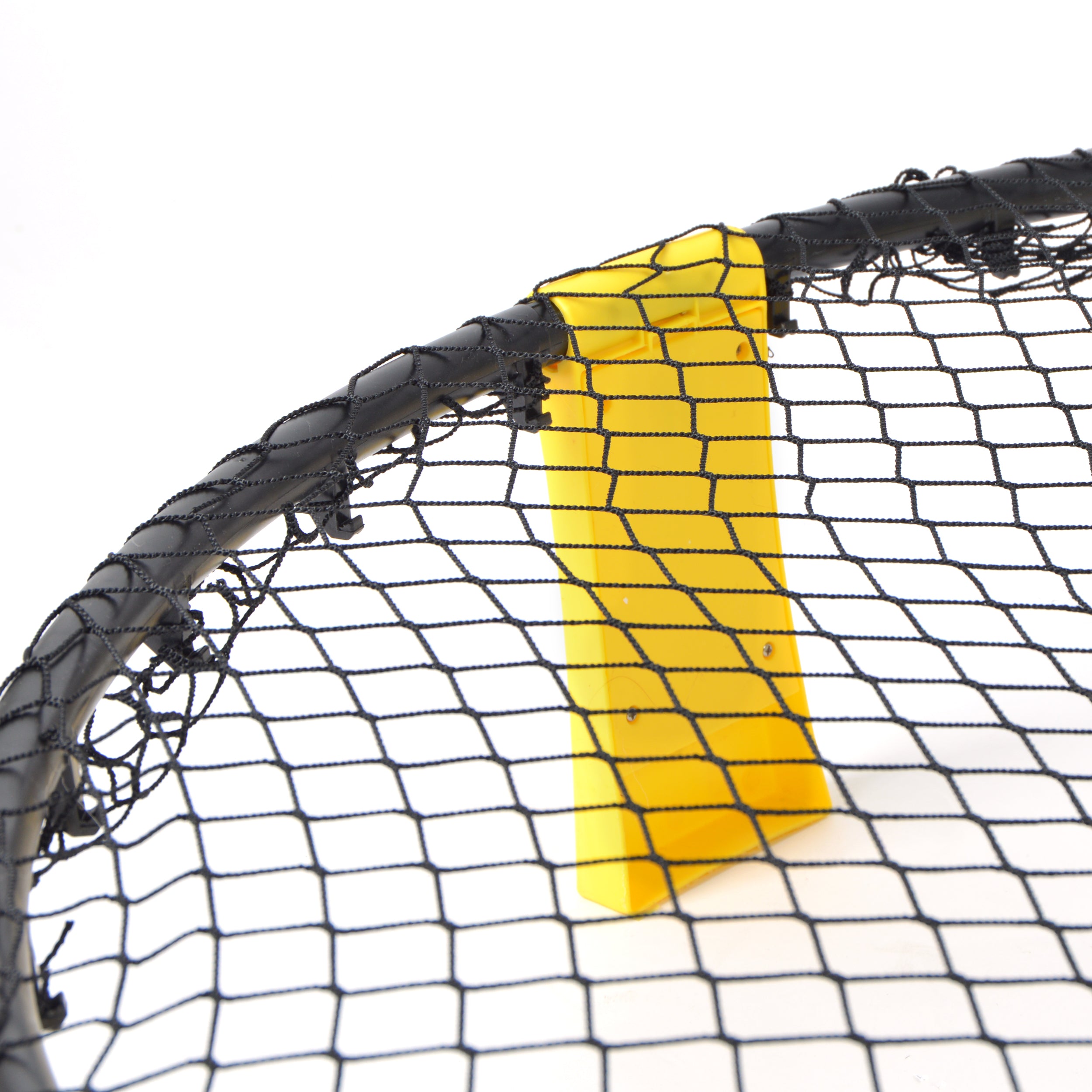 Ocean 5 - Spiderball Set, Ball-Spiel mit Netz, 3 Bällen und Tragetasche - Gelb