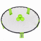 Ocean 5 - Spiderball Set, Ball-Spiel mit Netz, 3 Bällen und Tragetasche - Grün