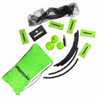 Ocean 5 - Spiderball Set, Ball-Spiel mit Netz, 3 Bällen und Tragetasche - Grün