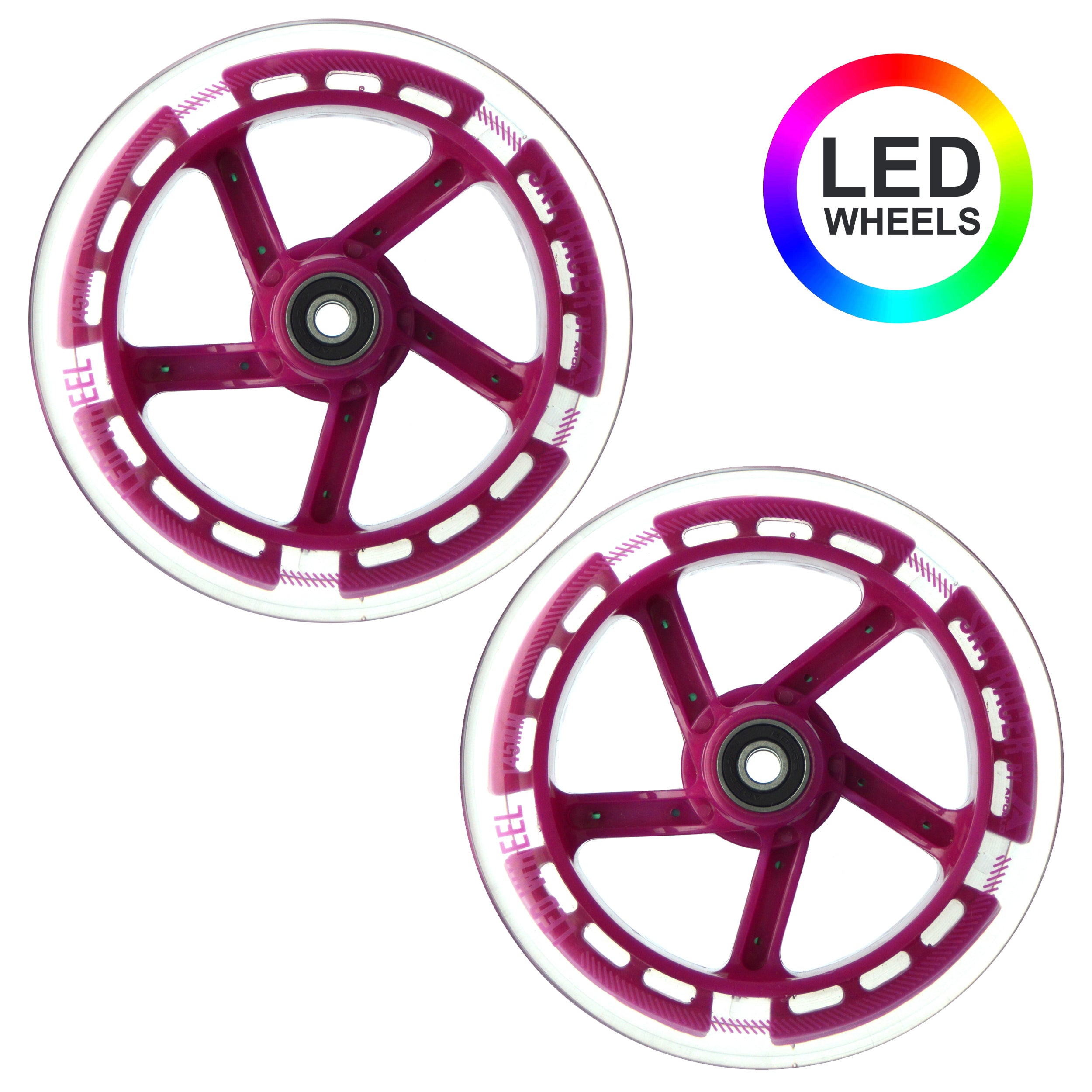 Apollo - Ersatzräderset für Skyracer - 145 mm Wheel Set - von Apollo - Berry