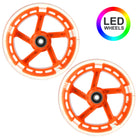 Apollo - Ersatzräderset für Skyracer - 145 mm Wheel Set - von Apollo - Orange