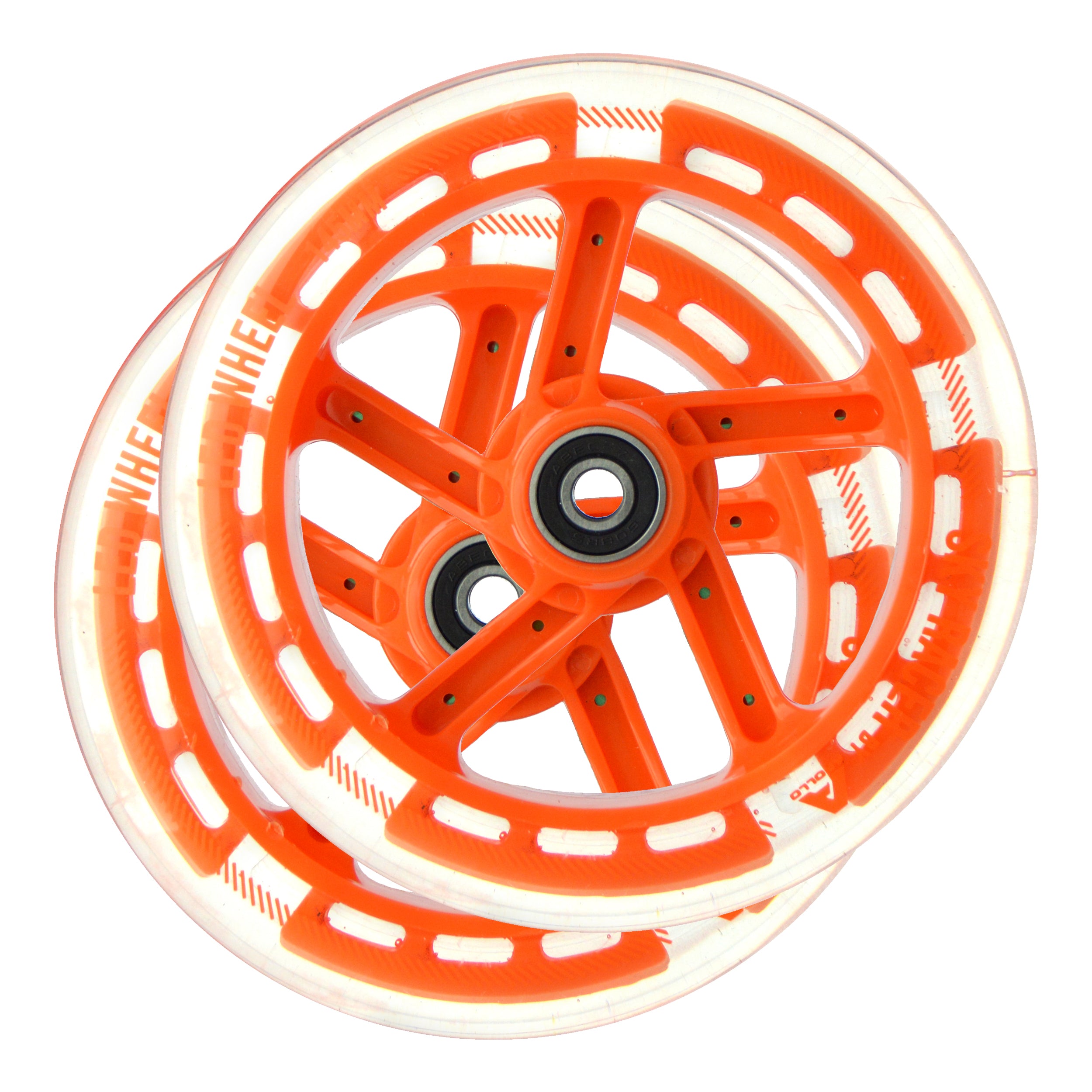 Apollo - Ersatzräderset für Skyracer - 145 mm Wheel Set - von Apollo - Orange