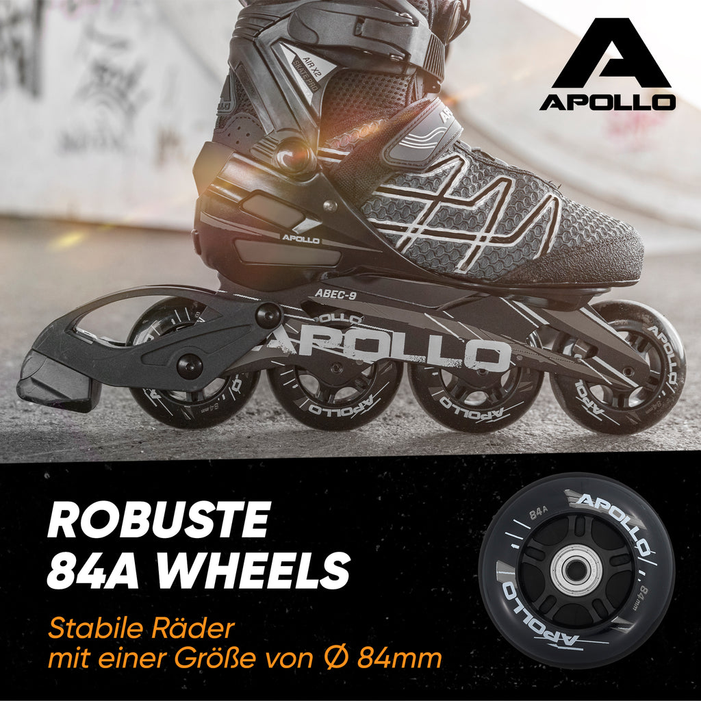 Apollo - Air Flow X2 Inline Skates - Silber -