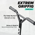 Apollo - Stunt Scooter - Genius Pro Robuster Kinder Scooter mit ABEC 9 Kugellager - Schwarz Grün