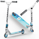 Apollo - Stunt Scooter - Genius Pro Robuster Kinder Scooter mit ABEC 9 Kugellager - Weiß Blau