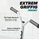 Apollo - Stunt Scooter - Genius Pro Robuster Kinder Scooter mit ABEC 9 Kugellager - Weiß Blau