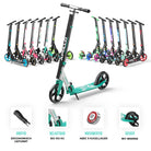 Apollo - Klappbarer City Roller für Kinder "Phantom" höhenverstellbarer Tretroller - Mint