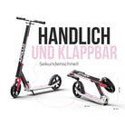 Apollo - Klappbarer City Roller für Kinder "Phantom" höhenverstellbarer Tretroller - Pink