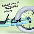 Apollo - Retro Scooter Paradise Roller mit Luftreifen 12,5 Zoll - Mint