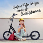 Apollo - Retro Scooter Paradise Roller mit Luftreifen 12,5 Zoll - Rosa