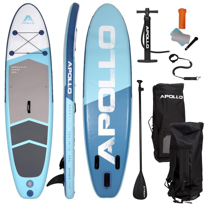 Apollo - SUP Board - Shark - 3 m - Stand Up Paddle Board -