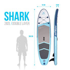 Apollo - SUP Board - Shark - 3 m - Stand Up Paddle Board -