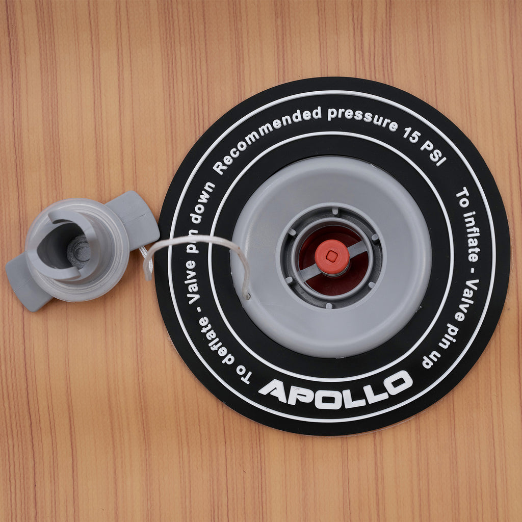 Apollo Funsport - SUP Board Komplett-Set Aufblasbares Stand Up Paddle Board - Wood - Wood Mint