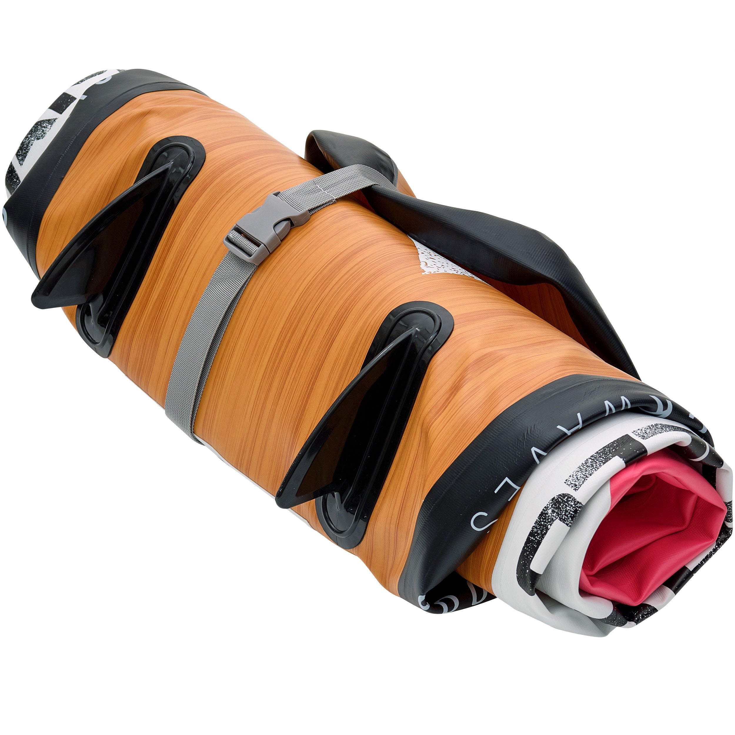 Apollo Funsport - SUP Board Komplett-Set Aufblasbares Stand Up Paddle Board - Wood - Wood Pink