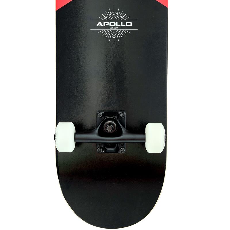 Apollo - Skateboard "Red" Komplettboard 31" ABEC 7 -