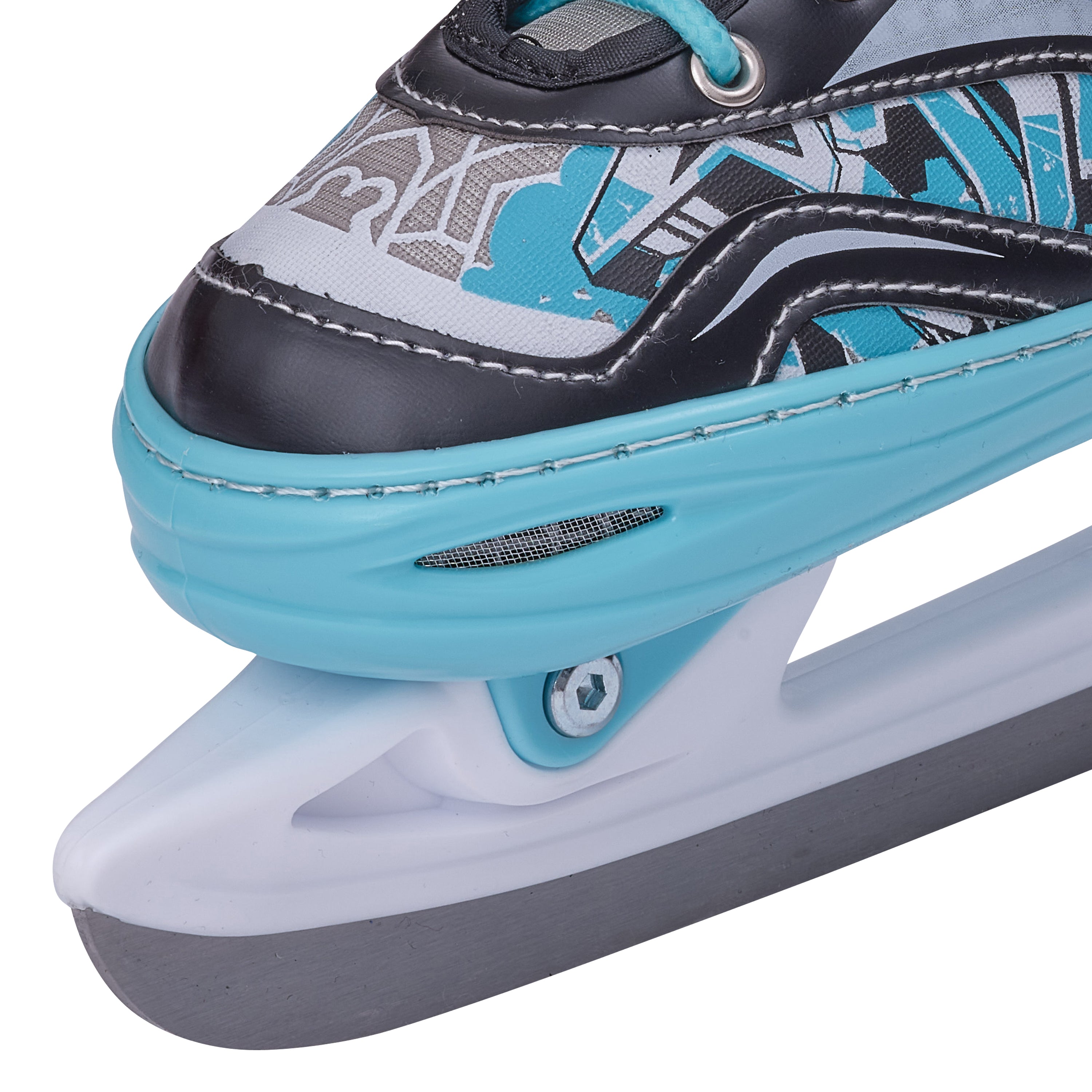 Apollo - Ice Skates X Pro verstellbare Schlittschuhe für Damen & Kinder - Mint/Schwarz -