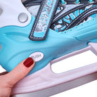 Apollo - Ice Skates X Pro verstellbare Schlittschuhe für Damen & Kinder - Mint/Schwarz -
