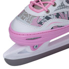 Apollo - Ice Skates X Pro verstellbare Schlittschuhe für Damen & Kinder - Weiß/Pink -