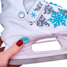 Apollo - Ice Skates X Pro verstellbare Schlittschuhe für Damen & Kinder - Weiß/Mint -